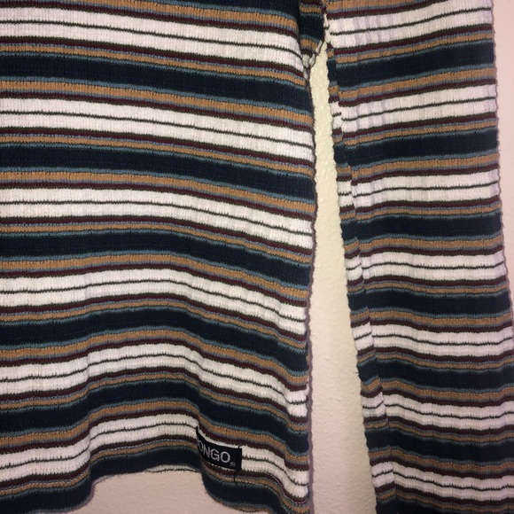 Long Sleeved Striped Top - Picture 2 of 2